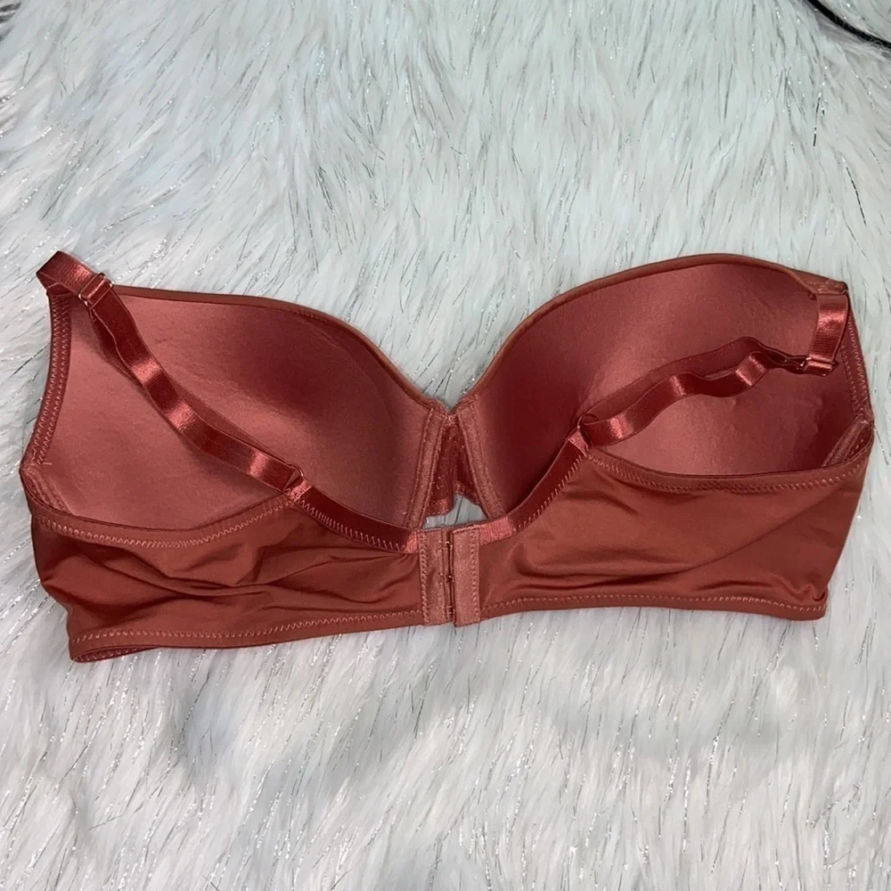 3/$30 Danskin Rust Orange Underwire Bra 42D - Picture 7 of 13